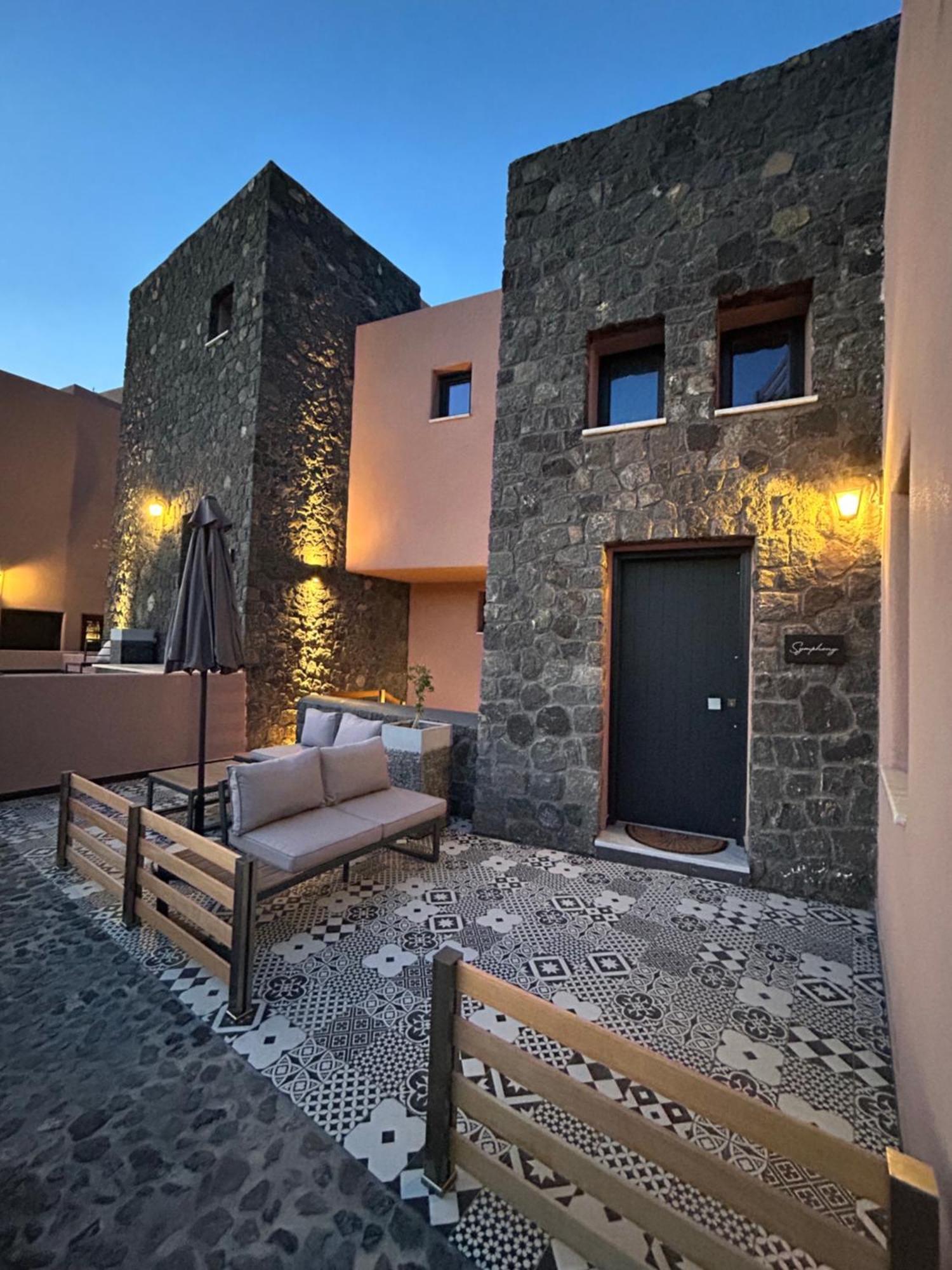 Golden Moments Luxury Stone Villas B Mesaria Exterior foto