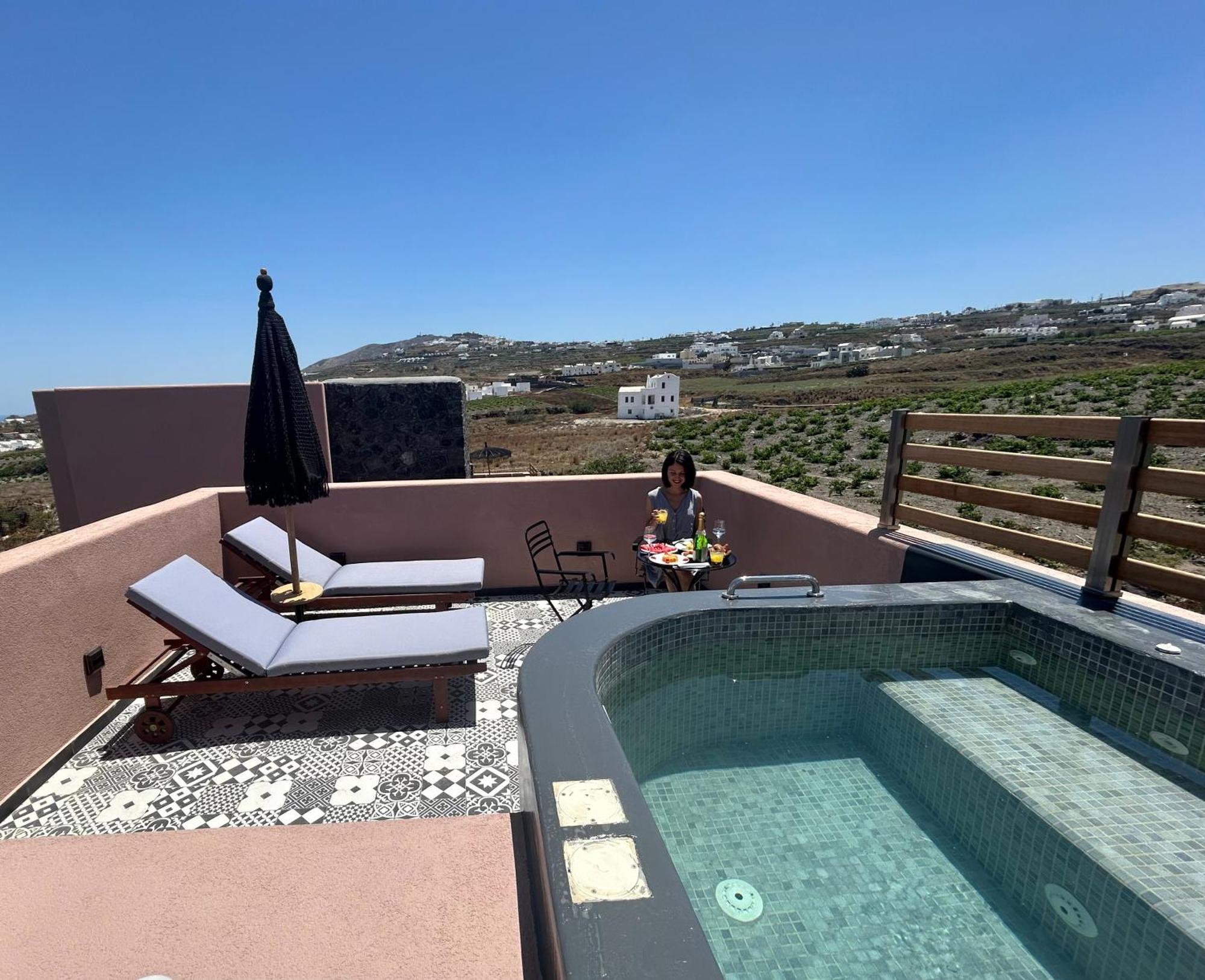 Golden Moments Luxury Stone Villas B Mesaria Exterior foto