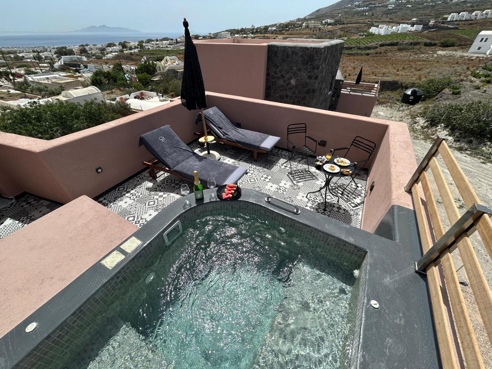 Golden Moments Luxury Stone Villas B Mesaria Exterior foto