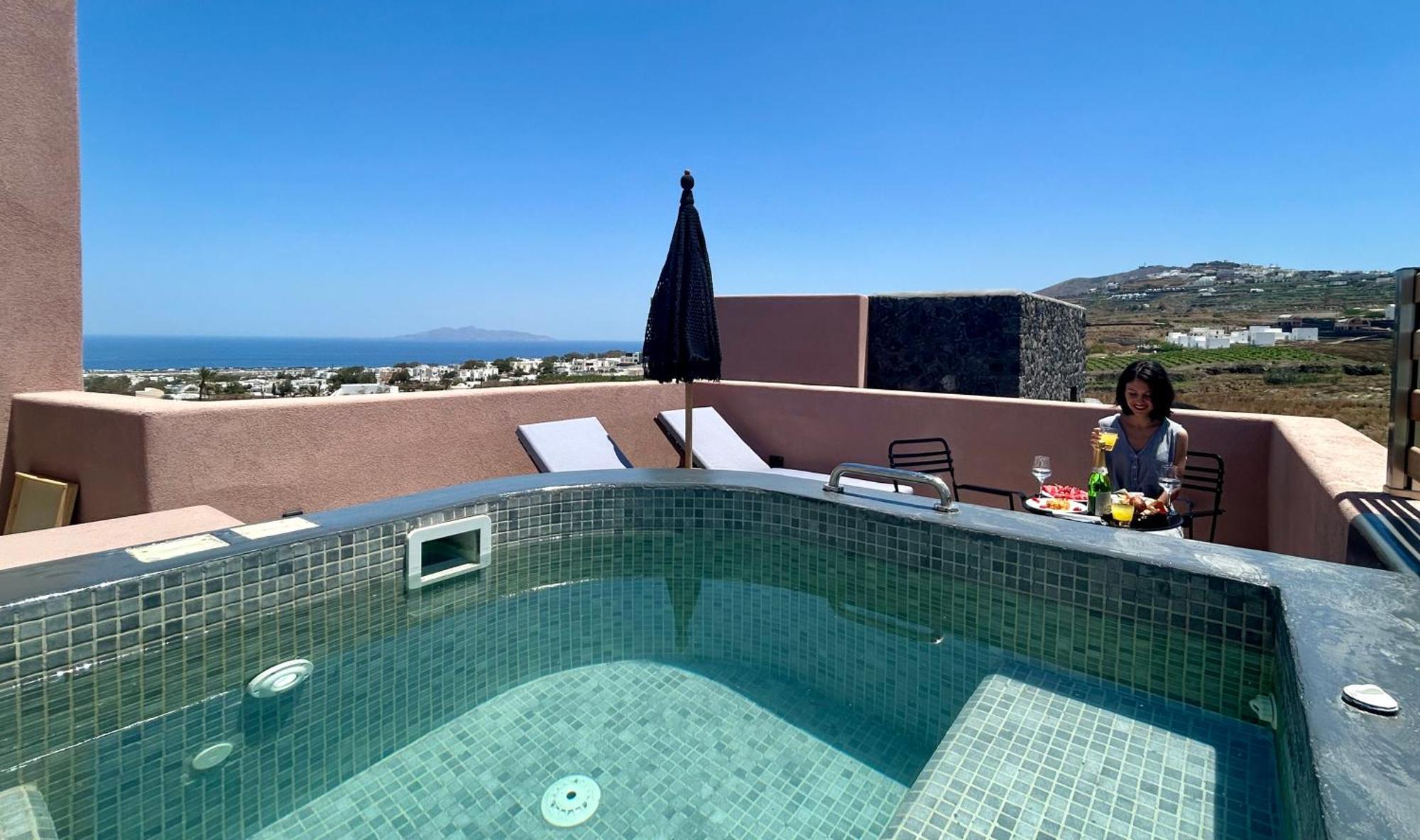 Golden Moments Luxury Stone Villas B Mesaria Exterior foto