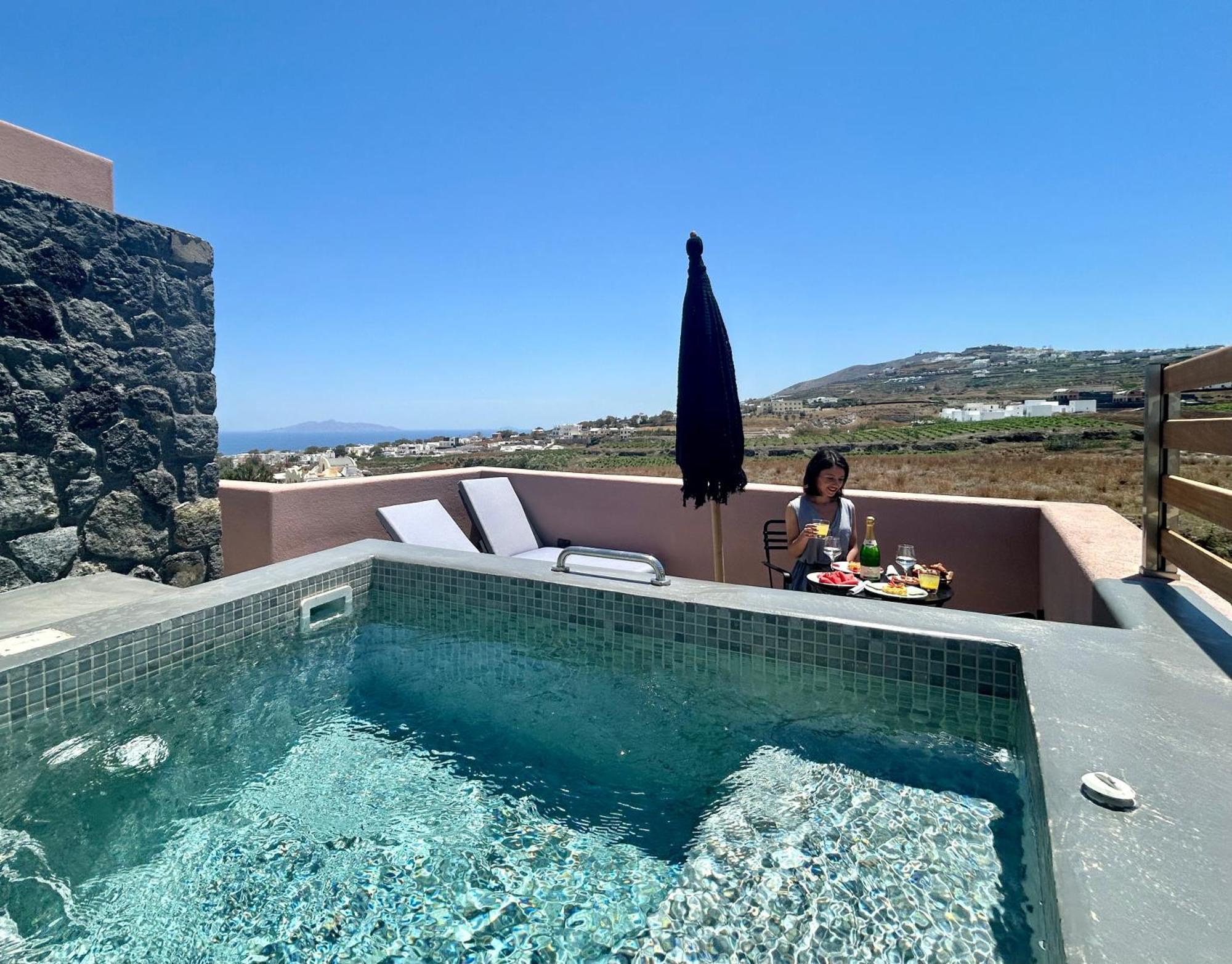Golden Moments Luxury Stone Villas B Mesaria Exterior foto