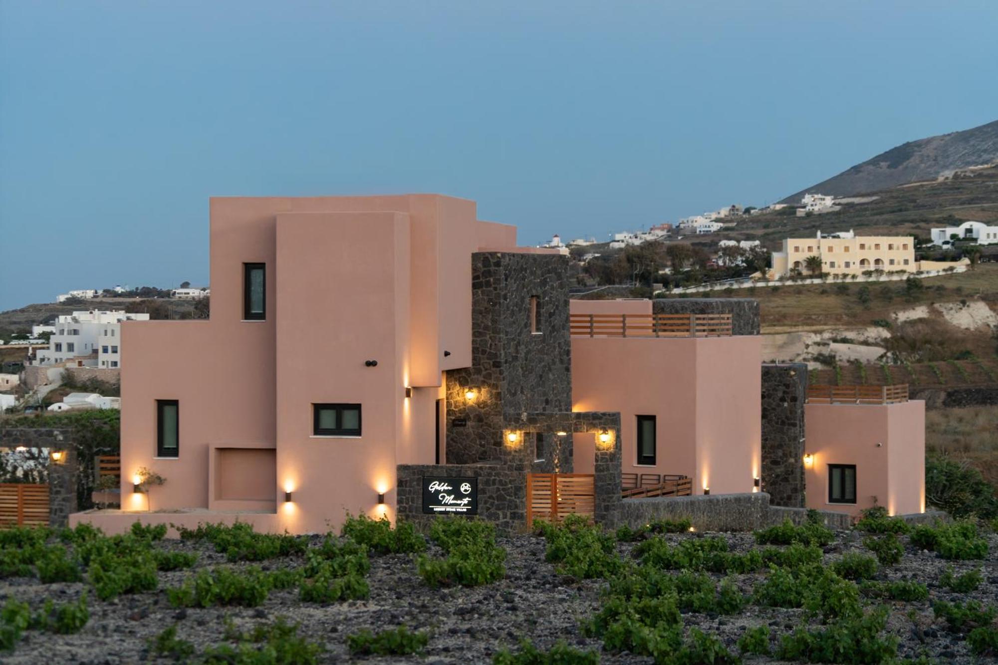 Golden Moments Luxury Stone Villas B Mesaria Exterior foto
